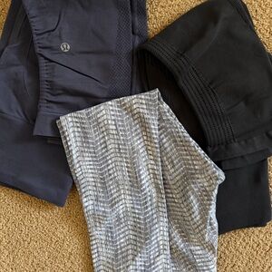 Bundle of 3 Lululemon cropped leggings | more details in individual listings